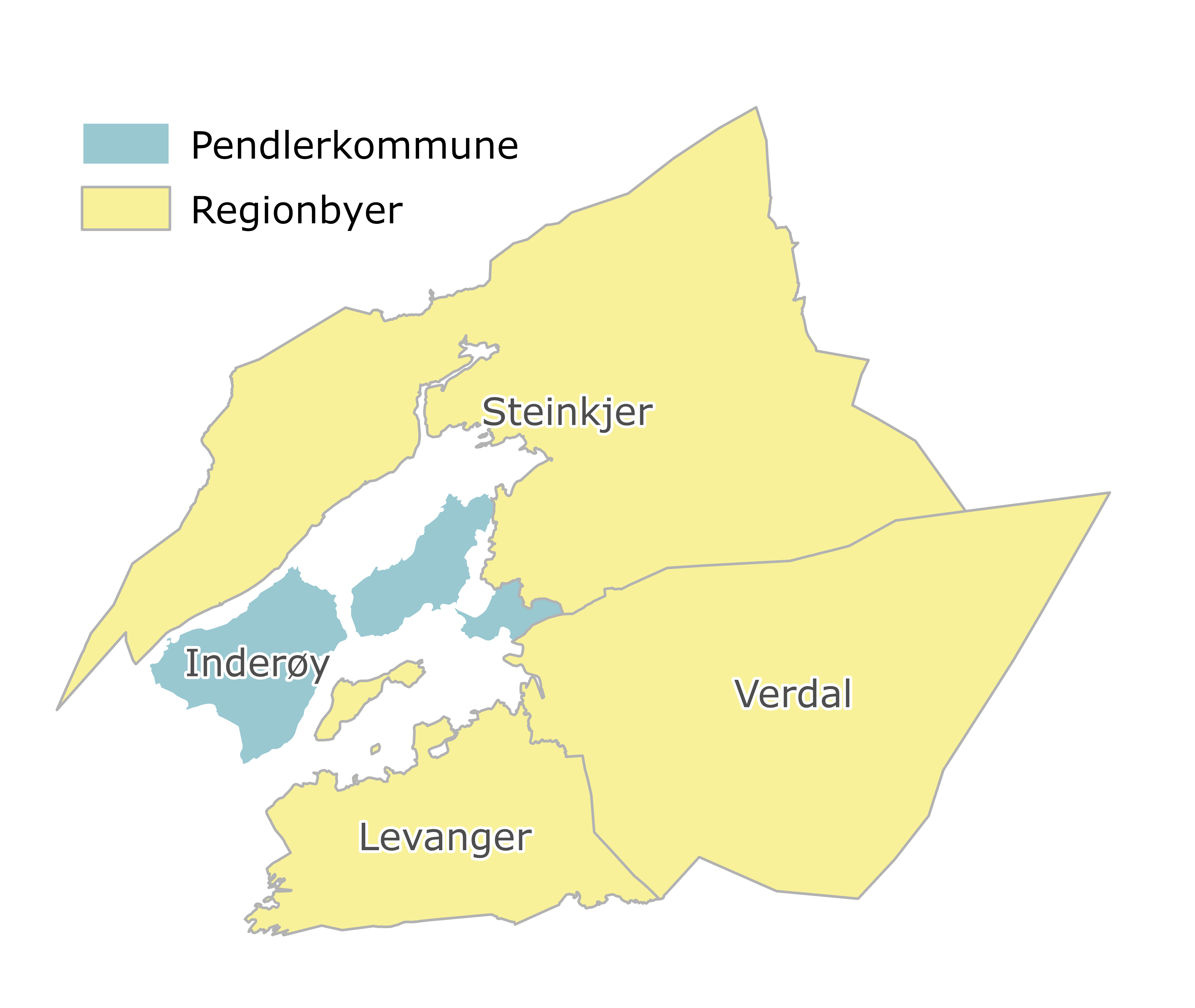 Innherred kommuneinndeling